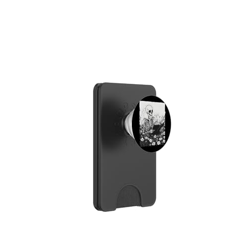 Leseliebhaber im Blumenfeld PopSockets PopWallet für MagSafe Leseliebhaber im Blumenfeld PopSockets PopWallet für MagSafe von Gothic Book Lover Designs
