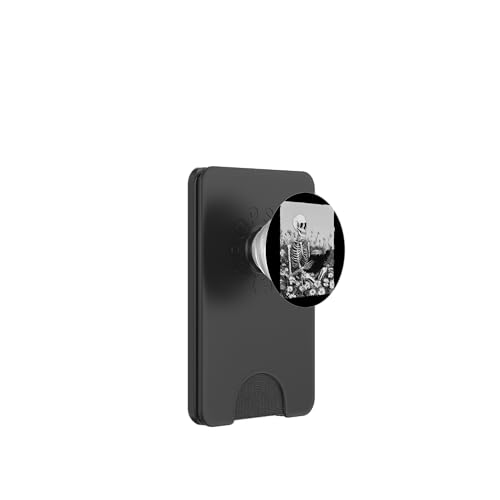 Leseliebhaber im Blumenfeld PopSockets PopWallet für MagSafe Leseliebhaber im Blumenfeld PopSockets PopWallet für MagSafe von Gothic Book Lover Designs