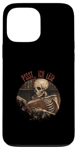 Pssst... Ich lese! Hülle für iPhone 13 Pro Max von Gothic Book Lover Designs