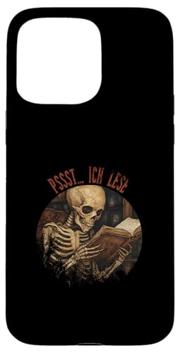 Pssst... Ich lese! Hülle für iPhone 15 Pro Max Pssst... Ich lese! Hülle für iPhone 15 Pro Max von Gothic Book Lover Designs