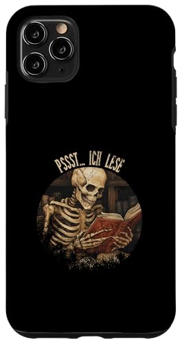 Pssst... Ich lese! Leseliebhaber Gothic Buchliebhaber Lesen Hülle für iPhone 11 Pro Max Pssst... Ich lese! Leseliebhaber Gothic Buchliebhaber Lesen Hülle für iPhone 11 Pro Max von Gothic Book Lover Designs