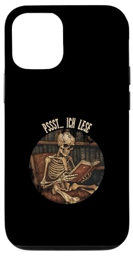 Pssst... Ich lese! Leseliebhaber Gothic Buchliebhaber Lesen Hülle für iPhone 12/12 Pro Pssst... Ich lese! Leseliebhaber Gothic Buchliebhaber Lesen Hülle für iPhone 12/12 Pro von Gothic Book Lover Designs