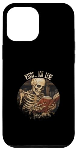 Pssst... Ich lese! Leseliebhaber Gothic Buchliebhaber Lesen Hülle für iPhone 12 Pro Max Pssst... Ich lese! Leseliebhaber Gothic Buchliebhaber Lesen Hülle für iPhone 12 Pro Max von Gothic Book Lover Designs