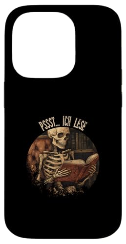 Pssst... Ich lese! Leseliebhaber Gothic Buchliebhaber Lesen Hülle für iPhone 14 Pro Pssst... Ich lese! Leseliebhaber Gothic Buchliebhaber Lesen Hülle für iPhone 14 Pro von Gothic Book Lover Designs