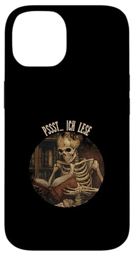 Pssst... Ich lese! Leseliebhaber Gothic Buchliebhaber Lesen Hülle für iPhone 14 Pssst... Ich lese! Leseliebhaber Gothic Buchliebhaber Lesen Hülle für iPhone 14 von Gothic Book Lover Designs