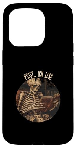 Pssst... Ich lese! Leseliebhaber Gothic Buchliebhaber Lesen Hülle für iPhone 15 Pro Pssst... Ich lese! Leseliebhaber Gothic Buchliebhaber Lesen Hülle für iPhone 15 Pro von Gothic Book Lover Designs