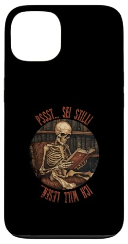Pssst... Sei still! Ich will lesen... Goth Leseliebhaber Hülle für iPhone 13 Pssst... Sei still! Ich will lesen... Goth Leseliebhaber Hülle für iPhone 13 von Gothic Book Lover Designs