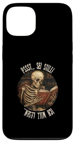 Pssst... Sei still! Ich will lesen... Goth Leseliebhaber Hülle für iPhone 13 Pssst... Sei still! Ich will lesen... Goth Leseliebhaber Hülle für iPhone 13 von Gothic Book Lover Designs