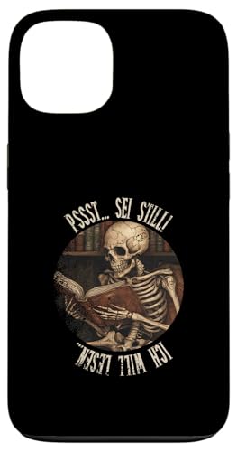 Pssst... Sei still! Ich will lesen... Goth Leseliebhaber Hülle für iPhone 13 Pssst... Sei still! Ich will lesen... Goth Leseliebhaber Hülle für iPhone 13 von Gothic Book Lover Designs