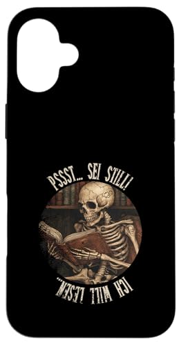 Pssst... Sei still! Ich will lesen... Goth Leseliebhaber Hülle für iPhone 16 Plus Pssst... Sei still! Ich will lesen... Goth Leseliebhaber Hülle für iPhone 16 Plus von Gothic Book Lover Designs