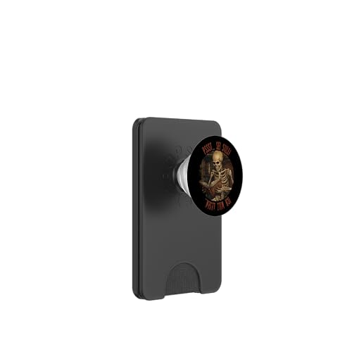 Pssst... Sei still! Ich will lesen... Goth Leseliebhaber PopSockets PopWallet für MagSafe Pssst... Sei still! Ich will lesen... Goth Leseliebhaber PopSockets PopWallet für MagSafe von Gothic Book Lover Designs