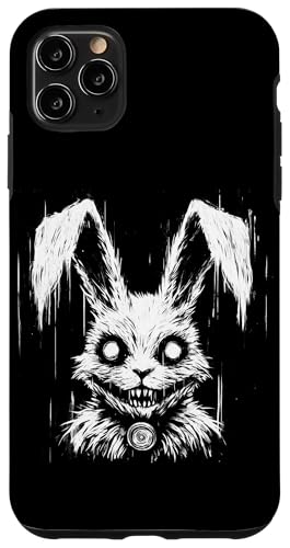 Gruseliger Goth Hase, Horror Hase, Weirdcore Hase Hülle für iPhone 11 Pro Max von Gothic Tiere & Grunge Goth Geschenke