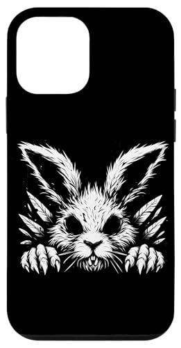 Gruseliger Goth Hase, Horror Hase, Weirdcore Hase Hülle für iPhone 12 mini von Gothic Tiere & Grunge Goth Geschenke