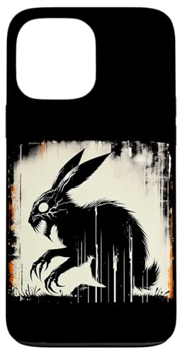 Gruseliger Goth Hase, Horror Hase, Weirdcore Hase Hülle für iPhone 13 Pro Max von Gothic Tiere & Grunge Goth Geschenke