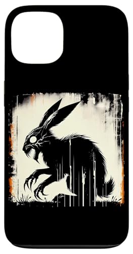 Gruseliger Goth Hase, Horror Hase, Weirdcore Hase Hülle für iPhone 13 von Gothic Tiere & Grunge Goth Geschenke