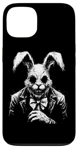 Gruseliger Goth Hase, Horror Hase, Weirdcore Hase Hülle für iPhone 13 von Gothic Tiere & Grunge Goth Geschenke