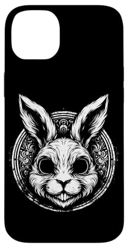 Gruseliger Goth Hase, Horror Hase, Weirdcore Hase Hülle für iPhone 14 Plus von Gothic Tiere & Grunge Goth Geschenke