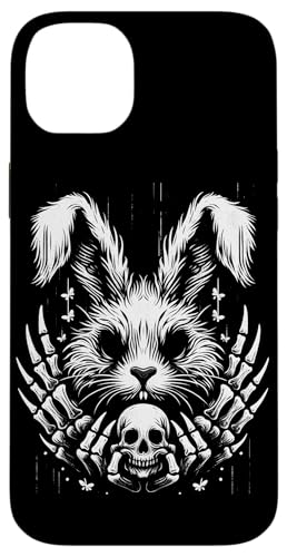 Gruseliger Goth Hase, Horror Hase, Weirdcore Hase Hülle für iPhone 14 Plus von Gothic Tiere & Grunge Goth Geschenke
