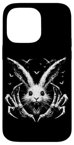 Gruseliger Goth Hase, Horror Hase, Weirdcore Hase Hülle für iPhone 14 Pro Max von Gothic Tiere & Grunge Goth Geschenke