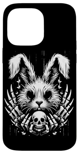 Gruseliger Goth Hase, Horror Hase, Weirdcore Hase Hülle für iPhone 14 Pro Max von Gothic Tiere & Grunge Goth Geschenke