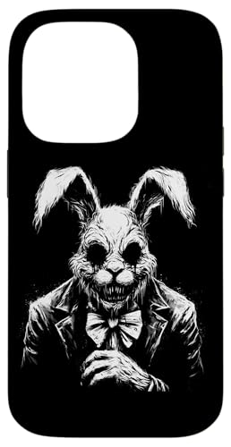 Gruseliger Goth Hase, Horror Hase, Weirdcore Hase Hülle für iPhone 14 Pro von Gothic Tiere & Grunge Goth Geschenke