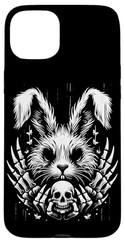 Gruseliger Goth Hase, Horror Hase, Weirdcore Hase Hülle für iPhone 15 Plus von Gothic Tiere & Grunge Goth Geschenke