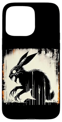 Gruseliger Goth Hase, Horror Hase, Weirdcore Hase Hülle für iPhone 15 Pro Max von Gothic Tiere & Grunge Goth Geschenke