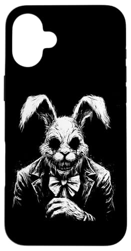 Gruseliger Goth Hase, Horror Hase, Weirdcore Hase Hülle für iPhone 16 Plus Gruseliger Goth Hase, Horror Hase, Weirdcore Hase Hülle für iPhone 16 Plus von Gothic Tiere & Grunge Goth Geschenke