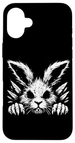 Gruseliger Goth Hase, Horror Hase, Weirdcore Hase Hülle für iPhone 16 Plus Gruseliger Goth Hase, Horror Hase, Weirdcore Hase Hülle für iPhone 16 Plus von Gothic Tiere & Grunge Goth Geschenke