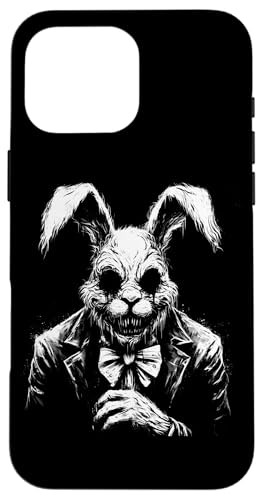 Gruseliger Goth Hase, Horror Hase, Weirdcore Hase Hülle für iPhone 16 Pro Max Gruseliger Goth Hase, Horror Hase, Weirdcore Hase Hülle für iPhone 16 Pro Max von Gothic Tiere & Grunge Goth Geschenke