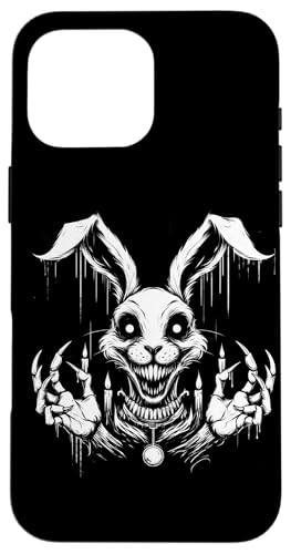 Gruseliger Goth Hase, Horror Hase, Weirdcore Hase Hülle für iPhone 16 Pro Max Gruseliger Goth Hase, Horror Hase, Weirdcore Hase Hülle für iPhone 16 Pro Max von Gothic Tiere & Grunge Goth Geschenke