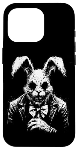 Gruseliger Goth Hase, Horror Hase, Weirdcore Hase Hülle für iPhone 16 Pro von Gothic Tiere & Grunge Goth Geschenke