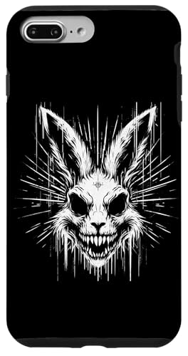 Gruseliger Goth Hase, Horror Hase, Weirdcore Hase Hülle für iPhone 7 Plus/8 Plus von Gothic Tiere & Grunge Goth Geschenke