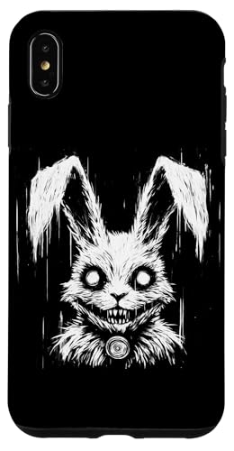Gruseliger Goth Hase, Horror Hase, Weirdcore Hase Hülle für iPhone XS Max von Gothic Tiere & Grunge Goth Geschenke