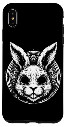 Gruseliger Goth Hase, Horror Hase, Weirdcore Hase Hülle für iPhone XS Max von Gothic Tiere & Grunge Goth Geschenke