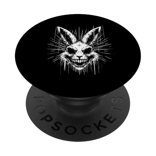 Gruseliger Goth Hase, Horror Hase, Weirdcore Hase PopSockets Klebender PopGrip Gruseliger Goth Hase, Horror Hase, Weirdcore Hase PopSockets Klebender PopGrip von Gothic Tiere & Grunge Goth Geschenke
