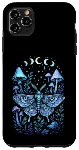 Mondphasen Mond Motte Pilze Cottagecore Mystische Hülle für iPhone 11 Pro Max Mondphasen Mond Motte Pilze Cottagecore Mystische Hülle für iPhone 11 Pro Max von Gothic
