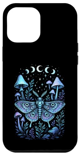 Mondphasen Mond Motte Pilze Cottagecore Mystische Hülle für iPhone 12 Pro Max Mondphasen Mond Motte Pilze Cottagecore Mystische Hülle für iPhone 12 Pro Max von Gothic