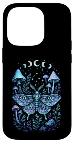 Mondphasen Mond Motte Pilze Cottagecore Mystische Hülle für iPhone 14 Pro Mondphasen Mond Motte Pilze Cottagecore Mystische Hülle für iPhone 14 Pro von Gothic