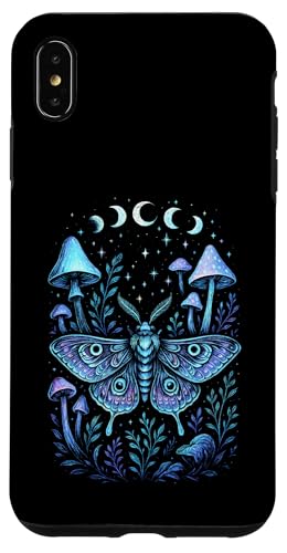 Mondphasen Mond Motte Pilze Cottagecore Mystische Hülle für iPhone XS Max Mondphasen Mond Motte Pilze Cottagecore Mystische Hülle für iPhone XS Max von Gothic