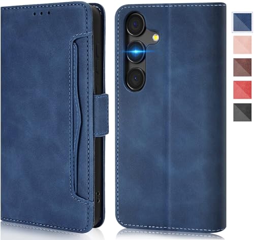 A35 Hülle Lederhülle Handyhülle für Samsung A35 5G Handytasche Flip Case Cover für Samsung Galaxy A35 Schutzhülle Klappbar 360 Grde Stoßfest Premium Klapphülle Kartenfach 5G/6.6" von Gotivi