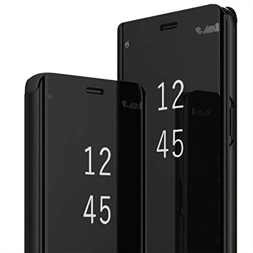 S25 Ultra Hülle Clear View Handyhülle für Samsung Galaxy S25 Ultra Spiegel Flip Case Handytasche Schutzhülle Leder Klappbar Hard PC Stoßfest Cover Klapphülle für Samsung S25 Ultra Hüllen 5G (Schwarz) S25 Ultra Hülle Clear View Handyhülle für Samsung Galaxy S25 Ultra Spiegel Flip Case Handytasche Schutzhülle Leder Klappbar Hard PC Stoßfest Cover Klapphülle für Samsung S25 Ultra Hüllen 5G (Schwarz) von Gotivi