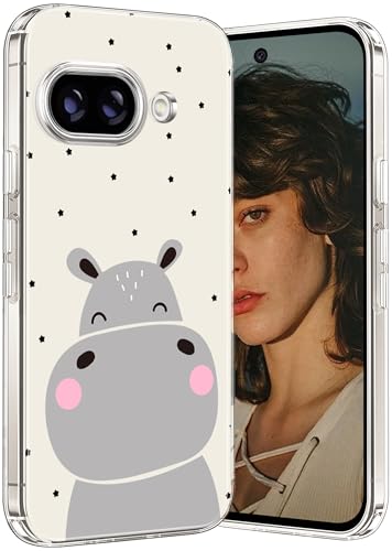 Schutzhülle für Google Pixel 9a Hülle Slim Case Crystal Clear für Google Pixel 9a Ultra Dünn Weich TPU Handyhülle Anti-Scratch Transparent Stoßfest Schutzhülle (B) von Gotivi