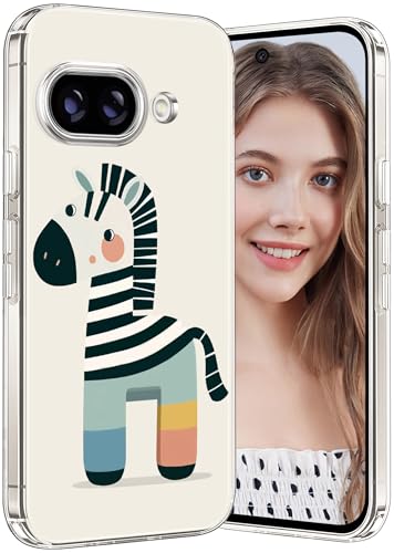 für Google Pixel 9a Hülle Slim Case Crystal Clear für Google Pixel 9a Ultra Dünn Weich TPU Handyhülle Anti-Scratch Transparent Stoßfest Schutzhülle (D) von Gotivi