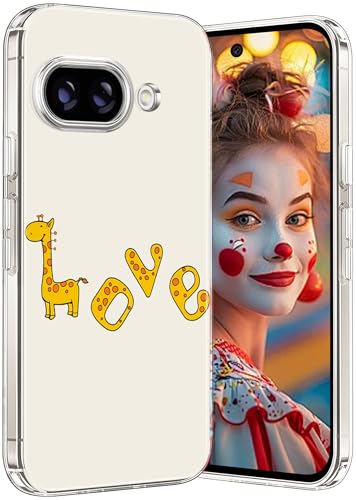 für Google Pixel 9a Hülle Slim Case Crystal Clear für Google Pixel 9a Ultra Dünn Weich TPU Handyhülle Anti-Scratch Transparent Stoßfest Schutzhülle Cover (E) von Gotivi