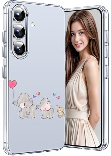 für Samsung S25 Plus Hülle Silikon Transparent Handyhülle Durchsichtig für Samsung GalaxyS25 Plus Crystal Clear Case Tasche Dünn Weich TPU S25Plus 5G Slim Cover Cute Motive Stoßfest Schutzhülle 5G (B) für Samsung S25 Plus Hülle Silikon Transparent Handyhülle Durchsichtig für Samsung GalaxyS25 Plus Crystal Clear Case Tasche Dünn Weich TPU S25Plus 5G Slim Cover Cute Motive Stoßfest Schutzhülle 5G (B) von Gotivi