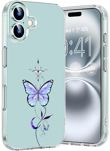 Gotivi Hülle Silikon Transparent für iPhone 16 Crystal Clear Case Tasche Dünn Weich TPU für iPhone 16 Slim Cover Cute Motive Stoßfest Schutzhülle 5G Gotivi Hülle Silikon Transparent für iPhone 16 Crystal Clear Case Tasche Dünn Weich TPU für iPhone 16 Slim Cover Cute Motive Stoßfest Schutzhülle 5G von Gotivi
