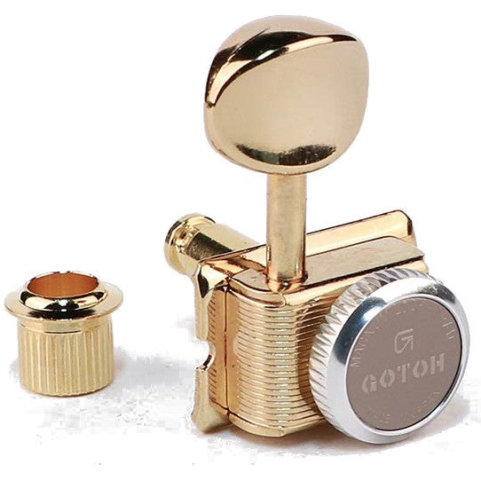 Gotoh SD-91 05M MG-T Gold 6-in-Line Locking Machine Heads (1x Set) von Gotoh