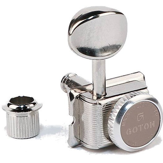 Gotoh SD-91 05M MG-T Nickel 6-in-Line Locking Machine Heads (1x Set) von Gotoh