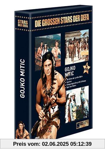 Gojko Mitic - Die grossen Stars der DEFA [4 DVDs] von Gottfried Kolditz